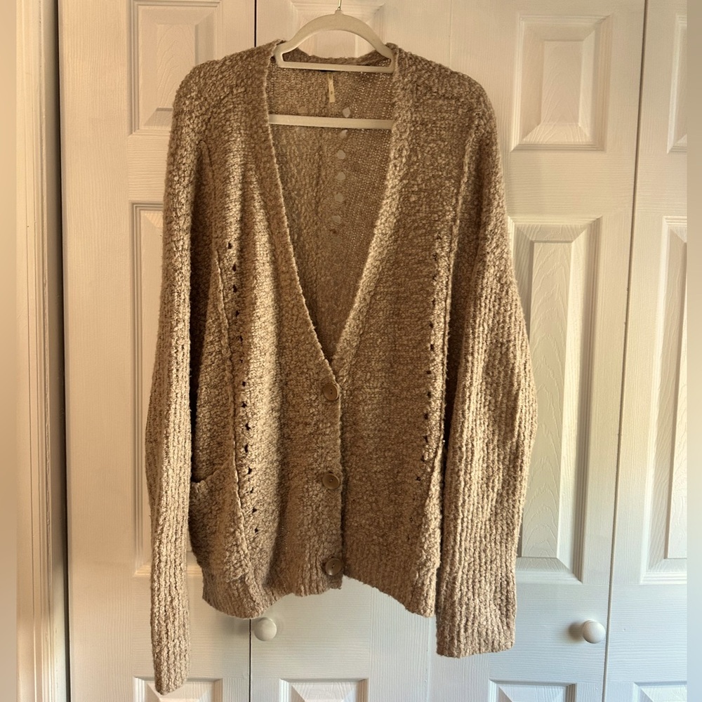 Free People Sweater Cardigan